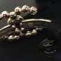 CHANEL GOLD CC Pearl  Metal Bracelet Cuff Bangle 2016 Authentic Hallmark