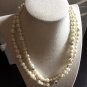 CHANEL Sun Moon 2 Strand Necklace Choker Gold Crystal Pearl 2017 NIB