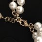 CHANEL 2 Strand Gold Necklace Choker Pearl 2017 Simplicity NIB