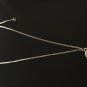 CHANEL Camellia Duo Pearl White Green CC Pendant Necklace GOLD Chain NIB