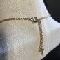 CHANEL Crystal Pearl CC Pendant Gold Chain Necklace 2015 Classic Authentic