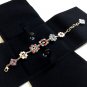 CHANEL Vintage Gripoix CC Pearl Enamel Rhinestone Gold Bracelet 2016 NIB