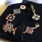 CHANEL Vintage Gripoix CC Pearl Enamel Rhinestone Gold Bracelet 2016 NIB