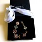 CHANEL Vintage Gripoix CC Pearl Enamel Rhinestone Gold Bracelet 2016 NIB