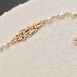 CHANEL Vintage CC PEARL Necklace & Bracelet Set Gold Metal Medal NIB