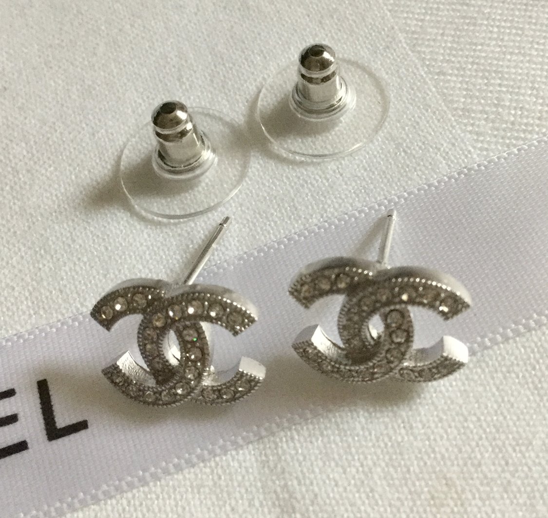 chanel silver mini