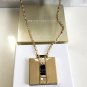 ESTEE LAUDER Private Collection Jasmine White Moss Solid Perfume Pendant Necklace