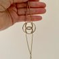 CHANEL CC Princess Cut Crystal Bracelet Gold Medal Chain Authentic NIB