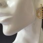CHANEL Gold Circle Drop Dangle CC Hoop Earrings 2021 NIB