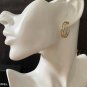 CHANEL COCO Mark Classic Gold Hoop Earrings 21A Smart Casual NIB