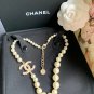 CHANEL Classic CC Pearl Necklace Choker 100 Anniversary Gold Metal NIB