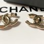 CHANEL Gold Metal CC Big Cut Earrings Classic 2022 Fashion Statement