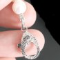 CHANEL CC Crystal Embellished Pearl Necklace Silver Metal Chain 2023 NIB