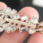CHANEL Crystal Baguette CC Gold Cuban Chain Necklace 2023 NIB