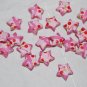 Cherry patterned pink stars