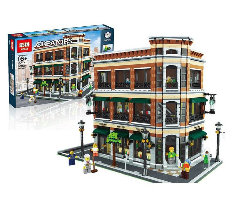 Lepin Barnes And Noble Bookstore With Starbucks Coffee Shop 15017 Us