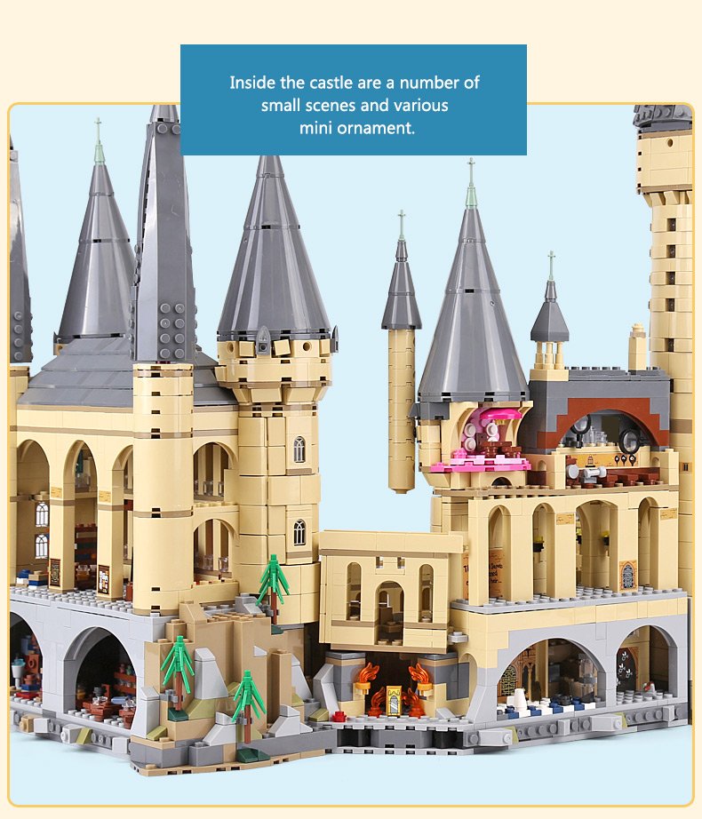 Lepin 16060 Harry Potter Hogwarts Castle compatible 71043 Europe ...