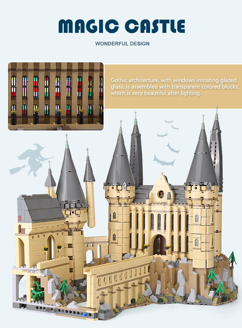 Lepin 16060 Harry Potter Hogwarts Castle compatible 71043 Europe ...