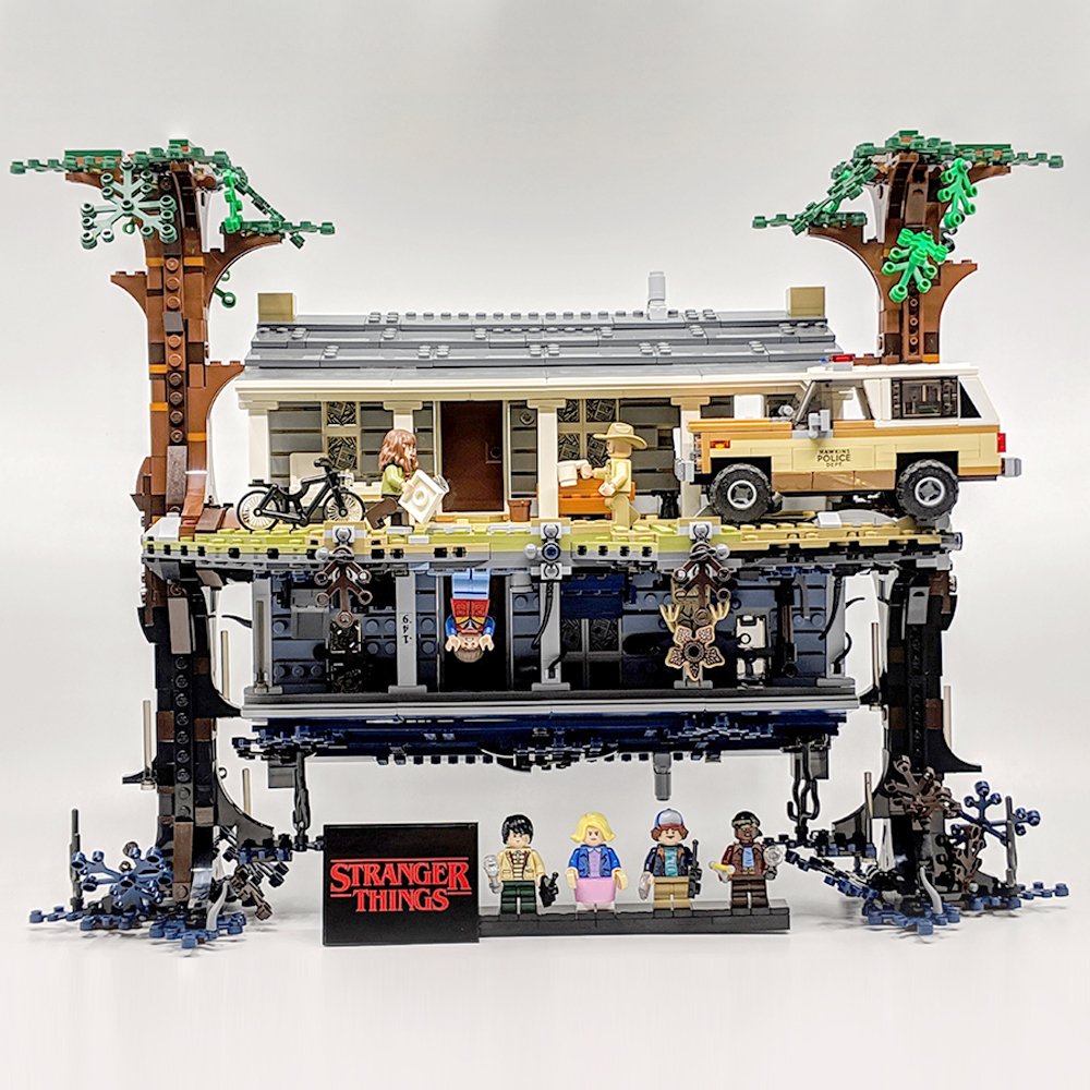 MOC Stranger Things The Upside Down 25010 compatible lego 75810 with ...