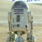 Signed R2-D2 Postcard