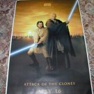 STAR WARS Bus Shelter Poster OBI WAN  and MACE WINDU