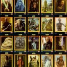STAR WARS United Kingdom KFC Trading Card Set