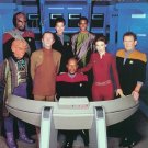 Autographed STAR TREK  10 x 8 DEEP SPACE NINE photo