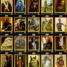 STAR WARS KFC Trading Cards. United Kingdom 20 card set.
