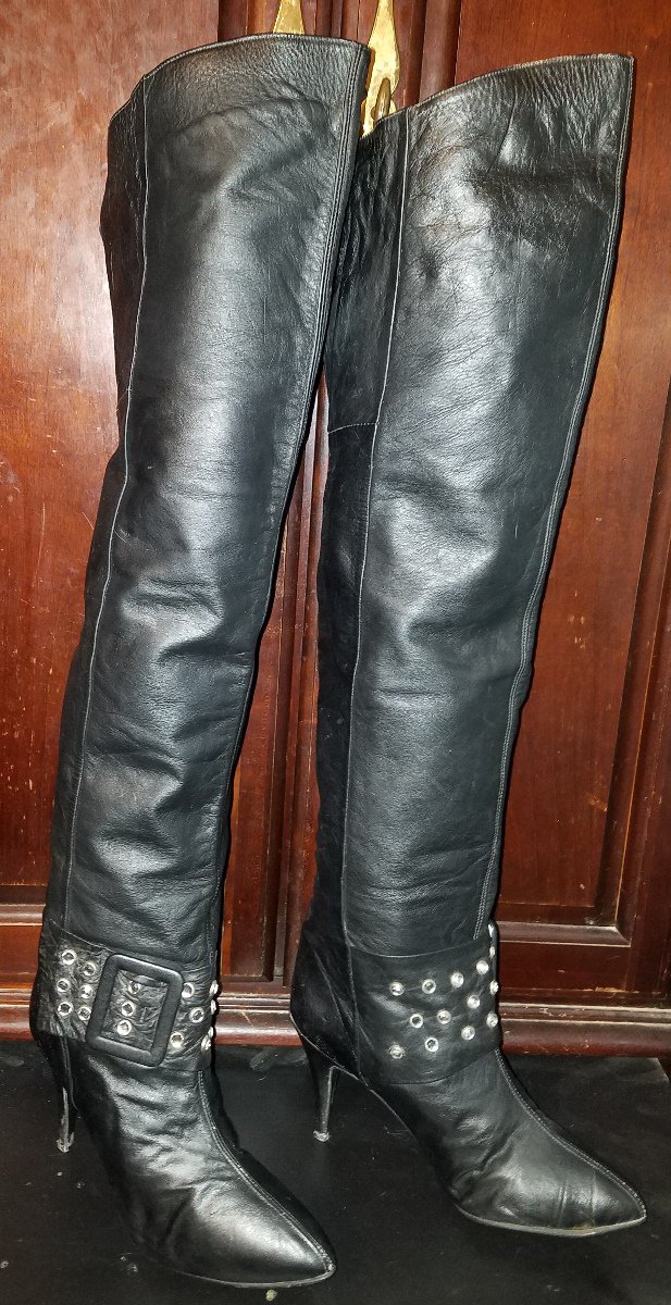 thigh high boots size 2