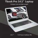 Tbook Pro 14.1 Inch Notebook - Win 10, 4GB RAM, X5-Z8350 Quad Core CPU, Full HD, HDMI
