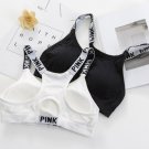 Women Crop Top Cropped Padded Bra Tank Top Vest Fitness Stretch Women's Tanks Workout Bras