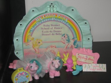 my little pony baby bonnet school of dance