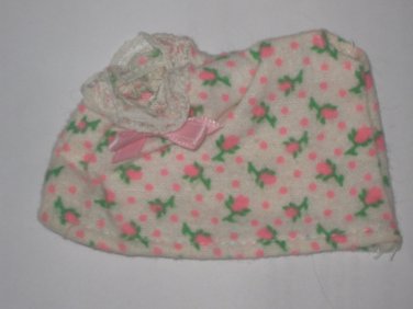 My little pony Vintage G1 Accessories: Newborn Twin Nightgown white w/ pink bow