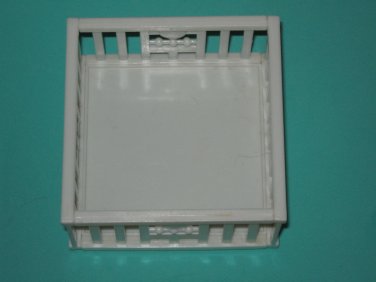 Vintage G 1 My Little Pony MLP - Crib/ Playpen for baby Firefly - White