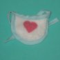 Vintage G 1 My Little Pony MLP - Bib for baby Shady- Aqua
