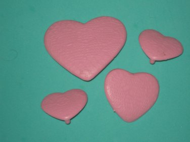 Vintage G 1 My Little Pony MLP - Medium Heart - Satin Slipper Sweet Shop
