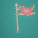 Vintage G 1 My Little Pony MLP - Flag - Pink - Lemon Drop's Show Stable Vintage G 1 My Little Pony MLP - Flag - Pink - Lemon Drop's Show Stable