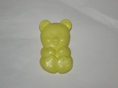 My Little Pony  Vintage G1 - Teddy Bear Brush  - Yellow - Surprise