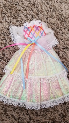 TCFC Vintage Lady Lovely Locks: Dress - Flawed
