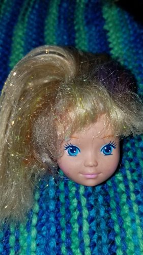 TCFC Vintage Lady Lovely Locks: Replacement head - Sparkle Pretty