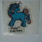MLP My Little pony Vintage G1 - TE  Fizzy Sticker Twinkle Eye unicorn