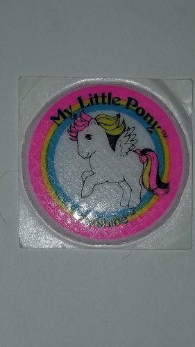 MLP My Little pony Vintage G1 - Starshine Puffy Sticker Rainbow Pegasus