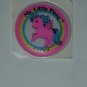 MLP My Little pony Vintage G1 - Firefly Puffy Sticker Pegasus