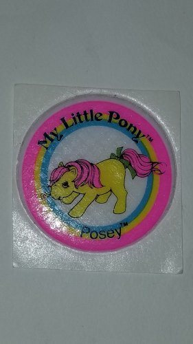 MLP My Little pony Vintage G1 - Posey Puffy Sticker