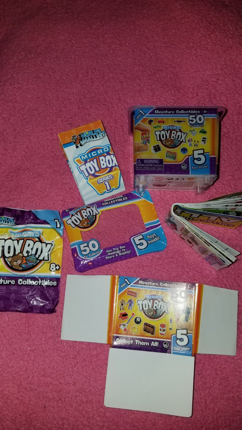 Micro Toybox - Series 1 - packaging only