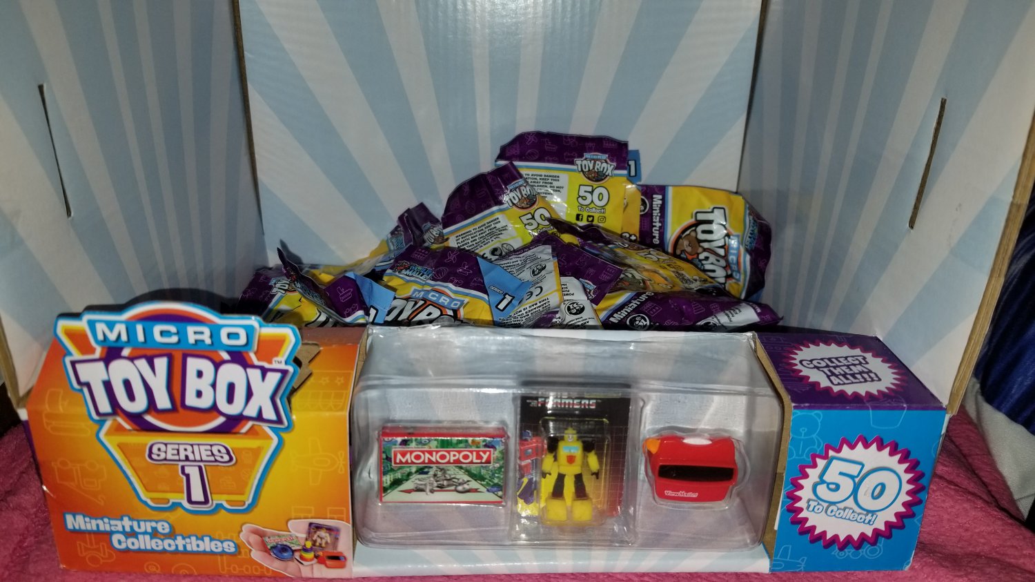 Micro Toybox - Series 1 - Store Shelf Display