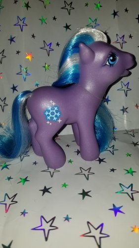 G3  My Little Pony MLP - TOBAGGAN SNOWFLAKE - Target - Winter - Holiday