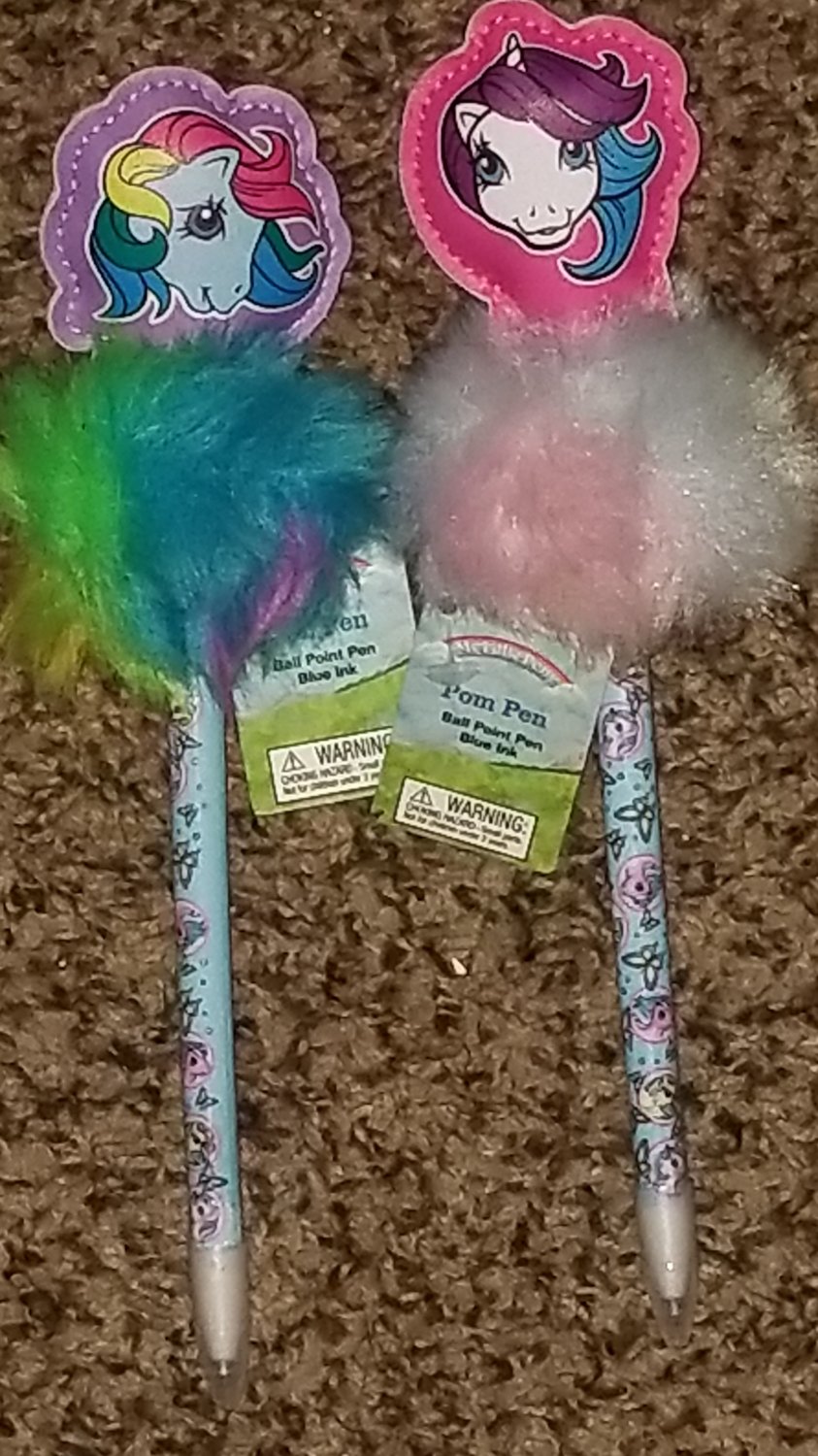 Retro - My Little Pony - pom pom pen