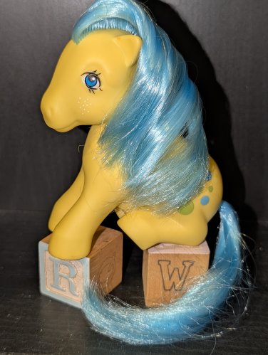 MLP vintage G1  My Little pony Italy Bubbles