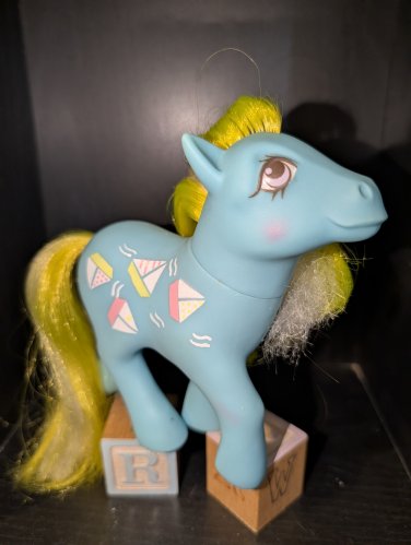 Vintage G1 My Little Pony MLP - TAF Mainsail - Sunshine Pony